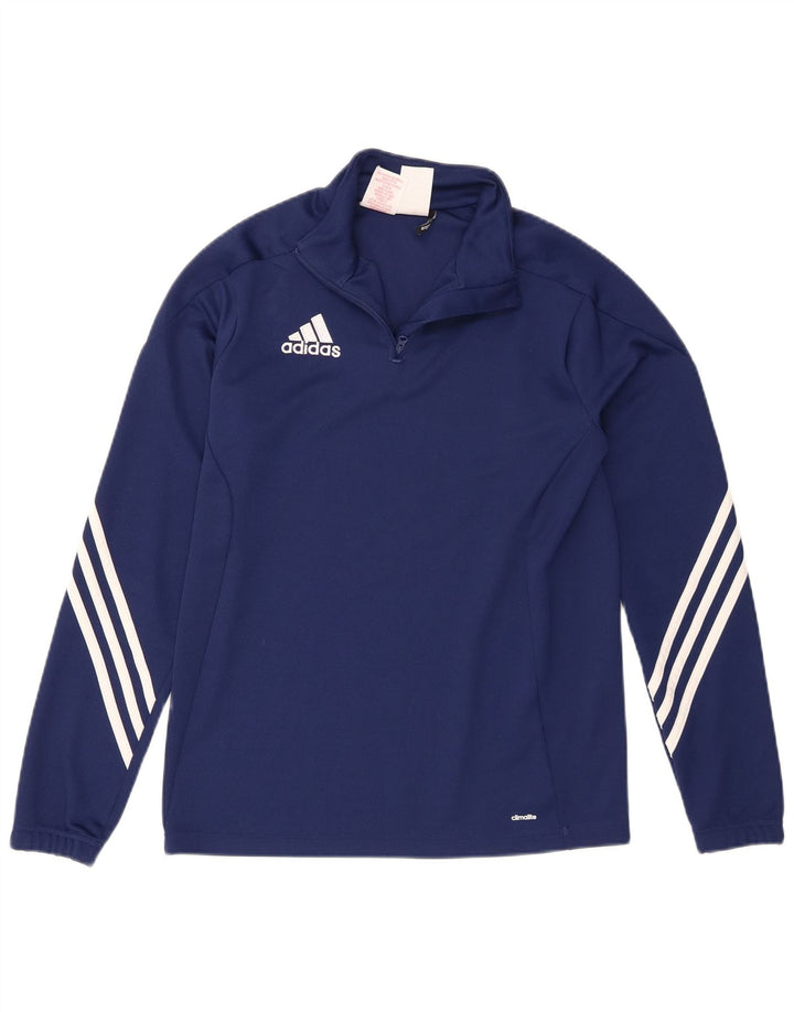 Adidas Chicos Climalite Jersey Chándal Top 13-14 Años XL Azul Marino
