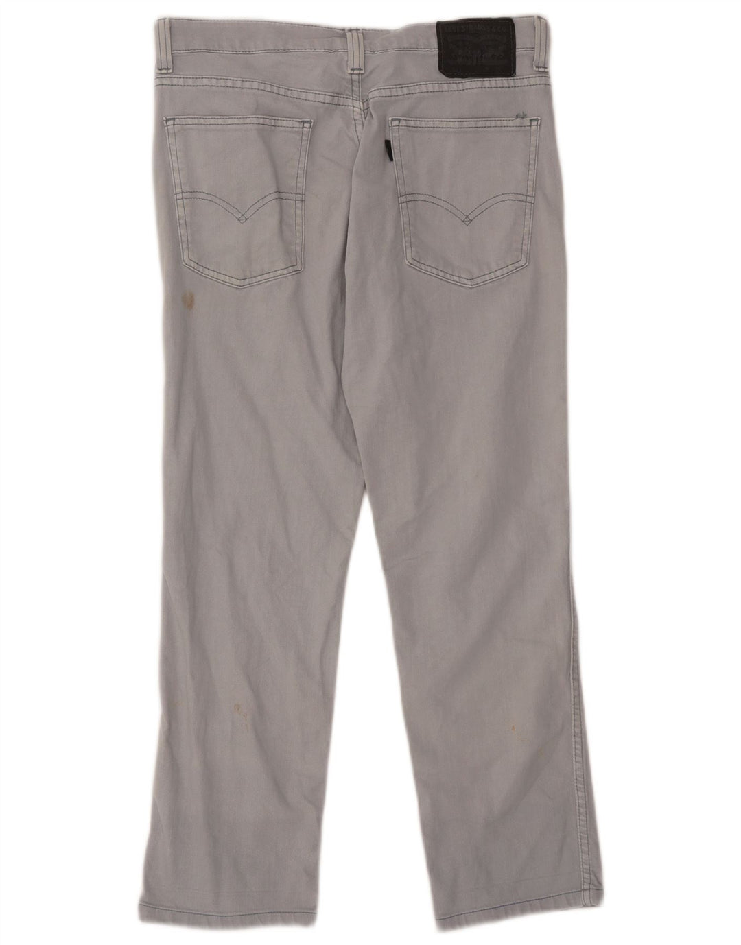 Levi's Hombre 511 Slim Jeans W32 L27 Algodón Gris