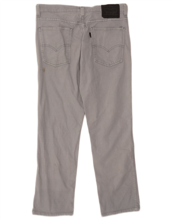 Levi's Hombre 511 Slim Jeans W32 L27 Algodón Gris
