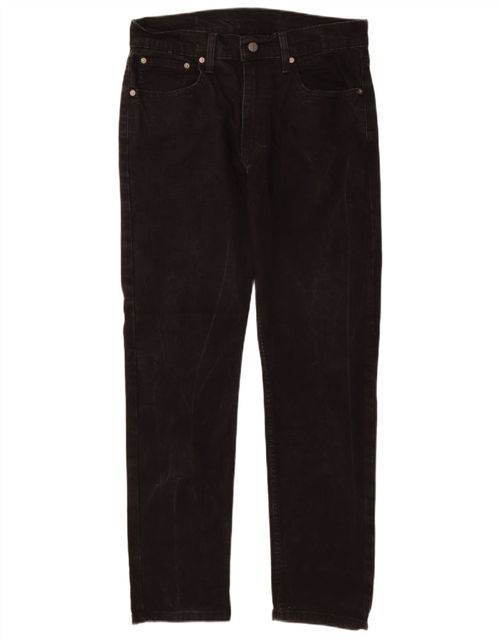 Levi's Vaqueros cónicos 502 para hombre W32 L32 Algodón negro