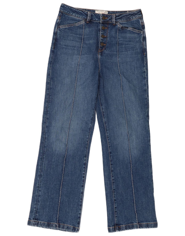 Vaqueros de pierna ancha Elise para mujer de Fat Face UK 12 Medium W32 L30 Algodón azul
