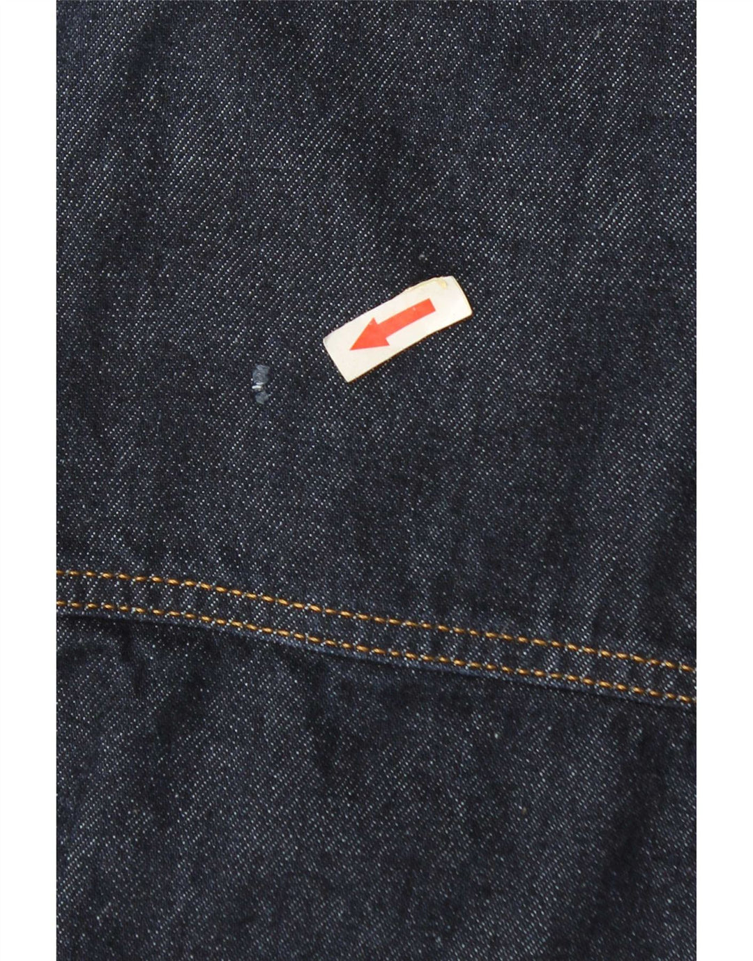Zara Chaqueta Vaquera Hombre UK 42 XL Azul Marino Poliéster