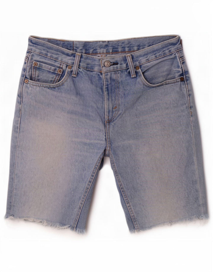 Levi's Mens 511 Shorts De Mezclilla Medio W30 Algodón Azul