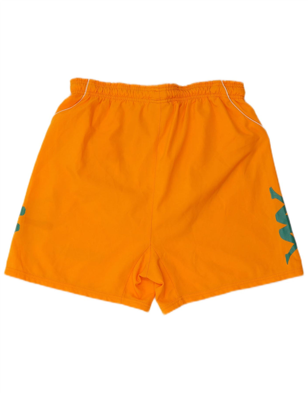 KAPPA Pantalones cortos deportivos gráficos para hombre Poliéster naranja medio
