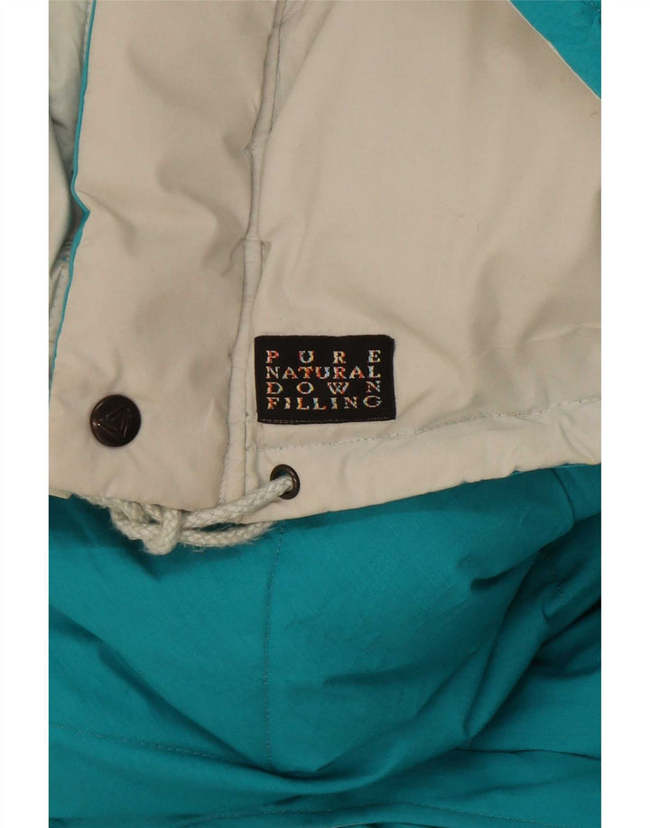 Dolomite Chaqueta acolchada con capucha para hombre Reino Unido 40 Poliéster gris grande