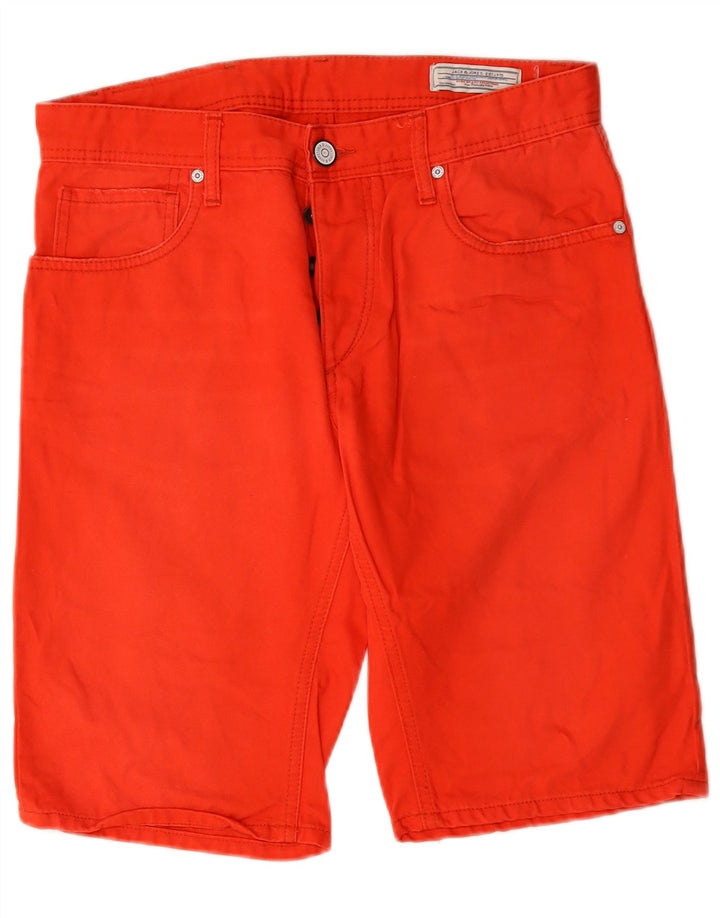 Pantalones cortos vaqueros Jack & Jones para hombre W32 Medium Red