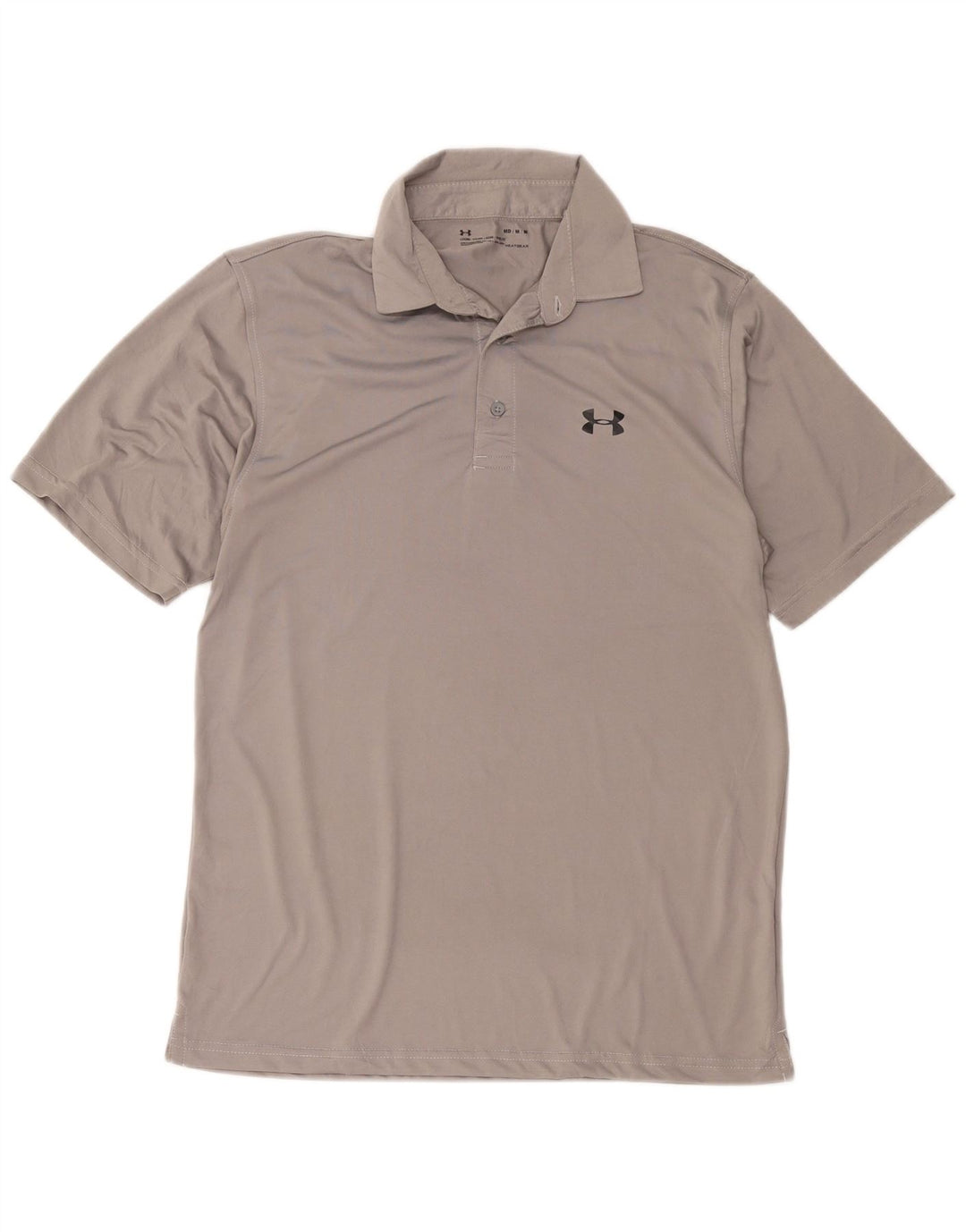 Under Armour Polo Heat Gear Hombre Poliéster Gris Medio