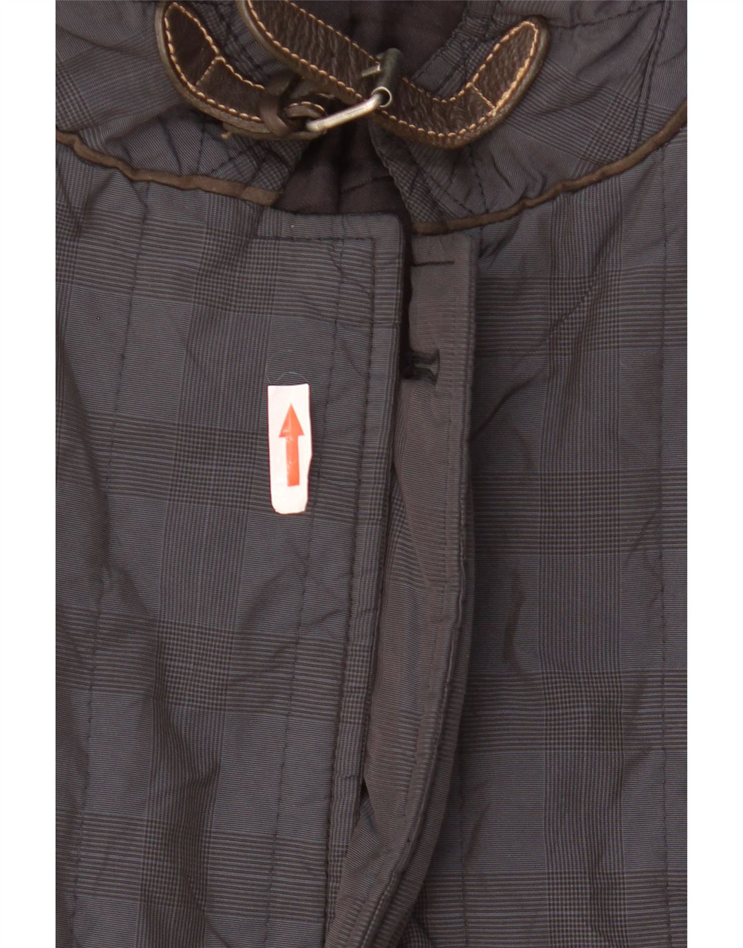 Massimo Dutti Chaqueta utilitaria para hombre UK 40 Large Acetato de cuadros azul marino