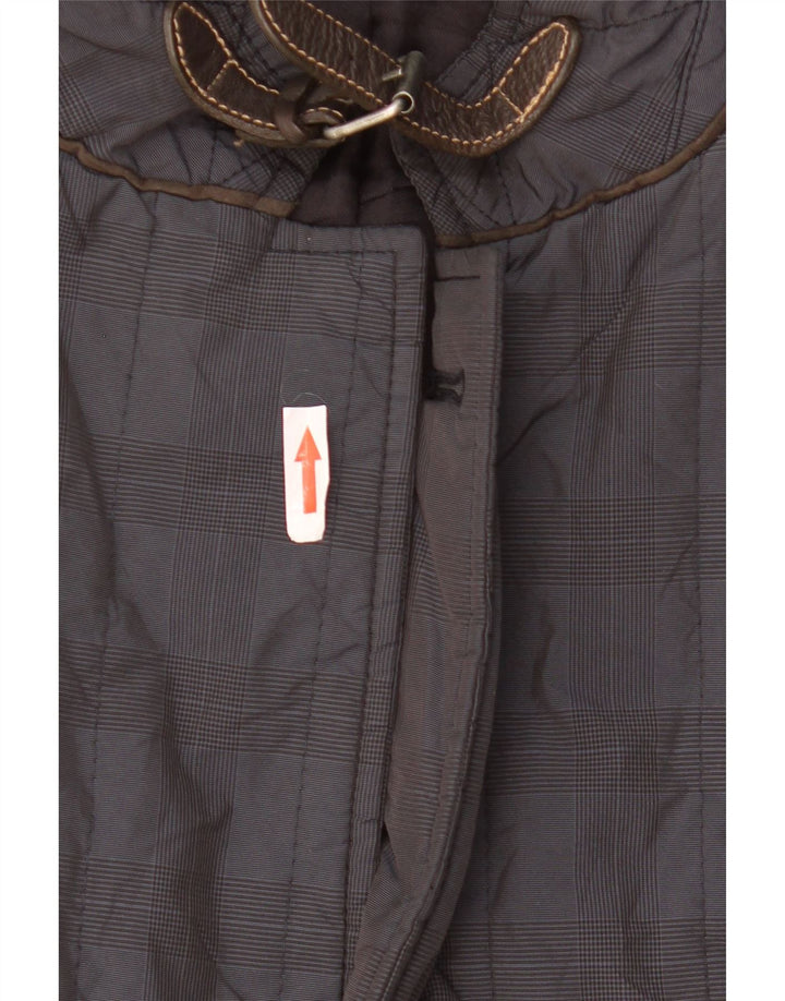 Massimo Dutti Chaqueta utilitaria para hombre UK 40 Large Acetato de cuadros azul marino
