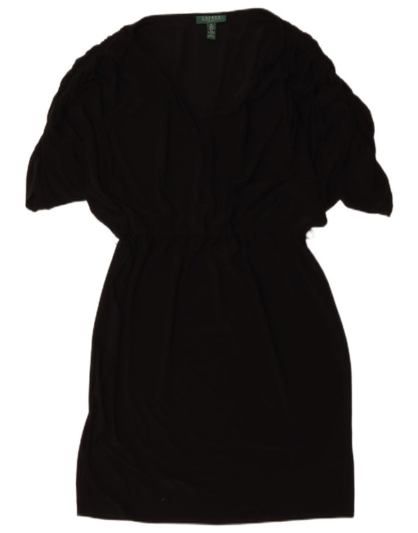 Ralph Lauren Vestido tubo para mujer US 14 XL Poliéster negro