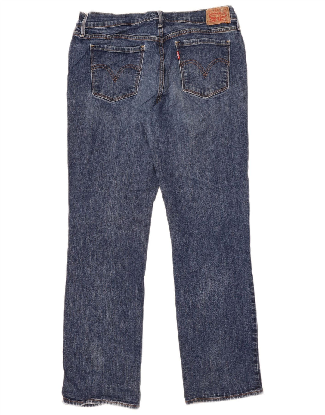 Vaqueros Levi's Mujer 505 Rectos W31 L29 Algodón Azul