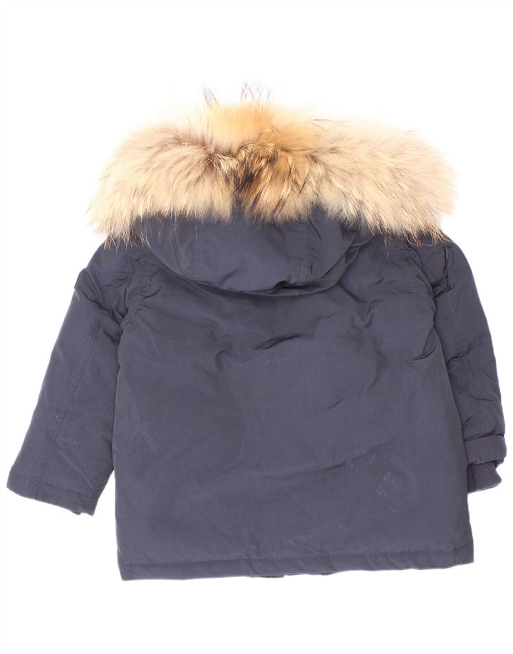 Woolrich Chaqueta Acolchada Bebé Niño 12-18 Meses Azul Marino Poliéster