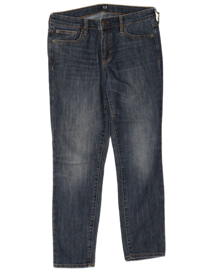 Vaqueros Gap Mujer Slim W30 L27 Algodón Azul