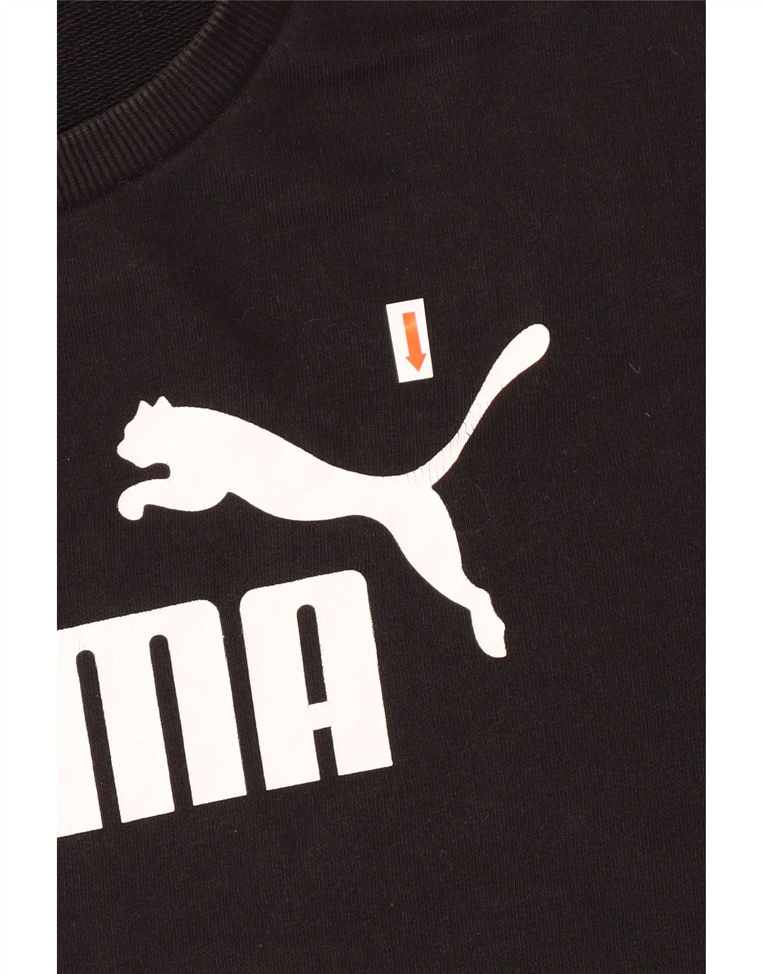 PUMA Sudadera con gráfico extragrande para mujer UK 10 Small Black