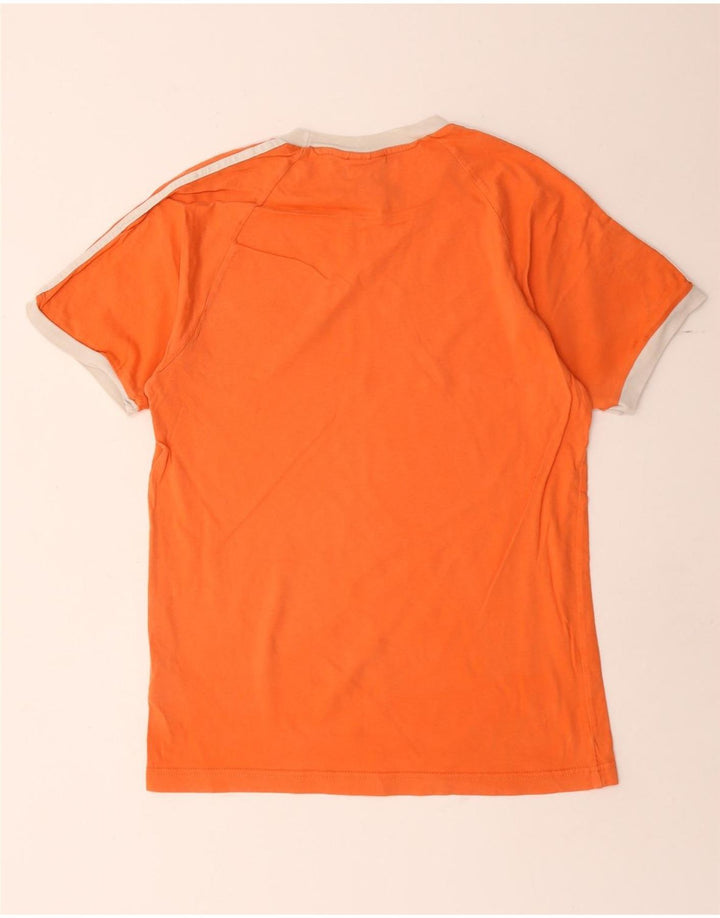 Adidas Hombre Camiseta Top Small Naranja Algodón