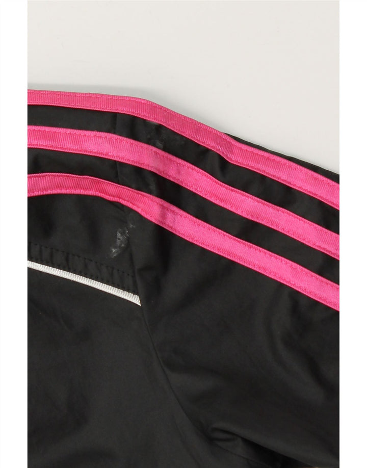 Adidas Chaqueta de chándal gráfica para niñas 9-10 años Negro Poliéster
