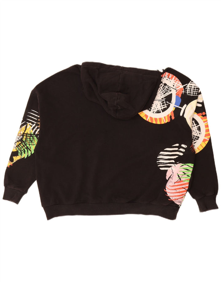 DESIGUAL - Sudadera con capucha para mujer con diseño de Mickey Mouse, talla M, color negro
