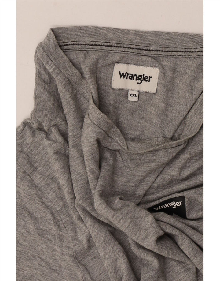 Wrangler Camiseta Hombre Top 2XL Gris