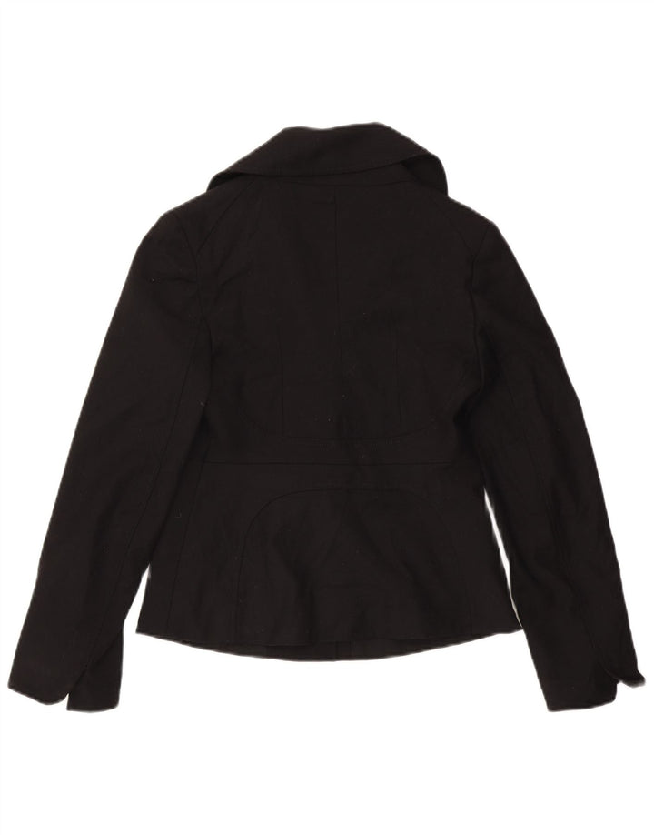Sportmax Chaqueta Blazer para Mujer UK 10 Small Lana Negra