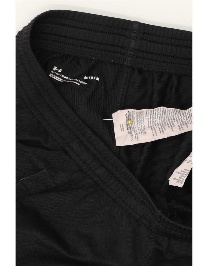 Under Armour Pantalón de chándal ajustado para hombre Poliéster negro mediano