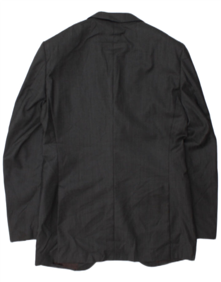 Zignone Chaqueta tipo blazer de 2 botones para hombre UK 38 Gris medio