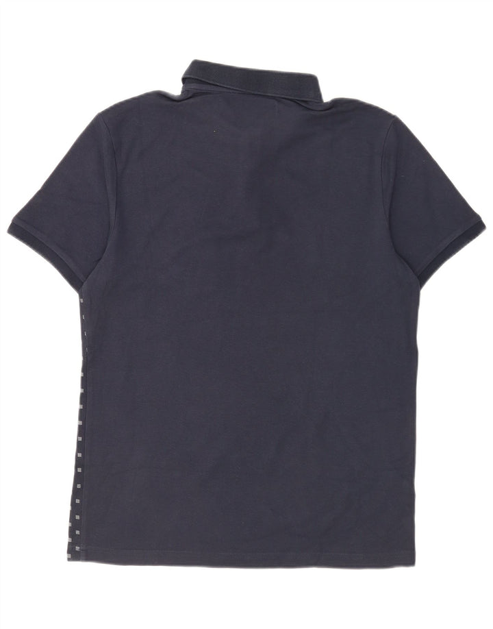 Polo Penguin para hombre de algodón azul marino mediano Argyle/Diamond