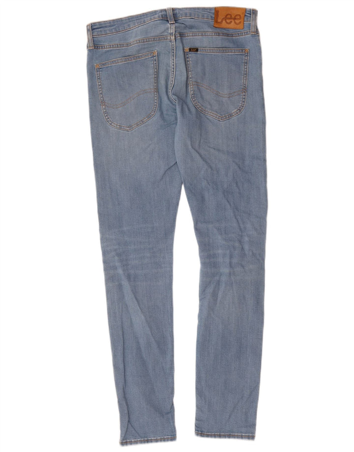Lee Vaqueros Pitillo Malone para Mujer W33 L32 Algodón Azul