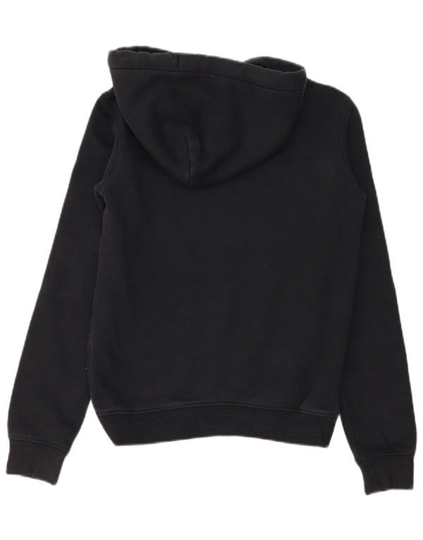 Jack Wills Jersey con capucha de gran tamaño para mujer con gráfico UK 4 XS Algodón negro