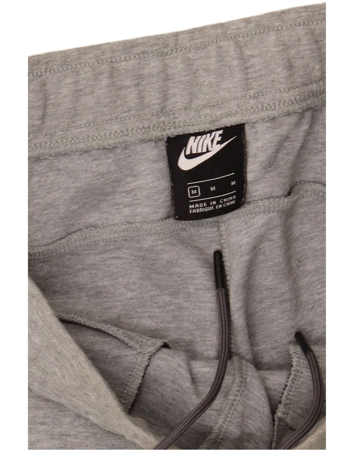 Pantalones cortos deportivos Nike para hombre de algodón moteado en gris medio