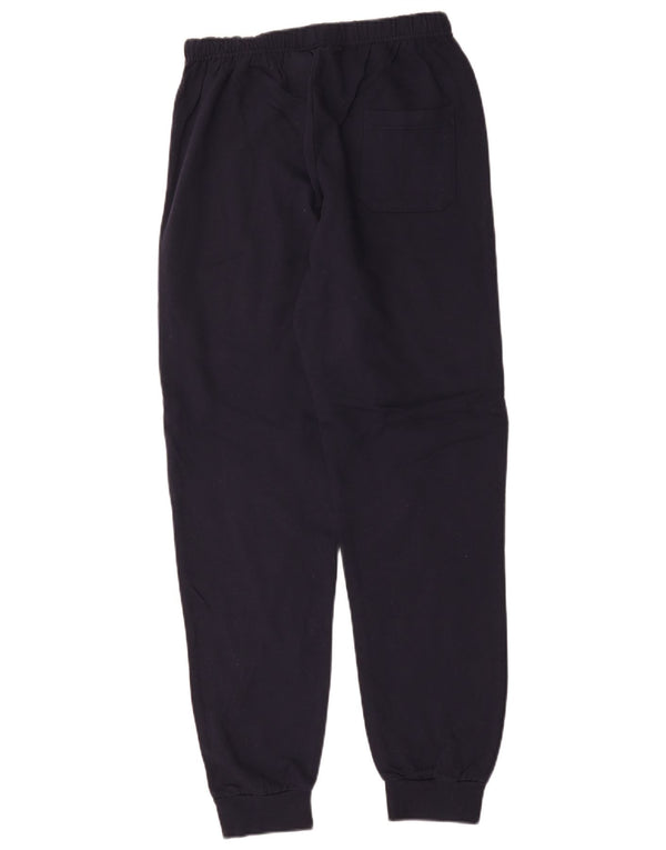 Lotto Hombre Pantalones De Chándal Joggers Large Azul Marino Algodón