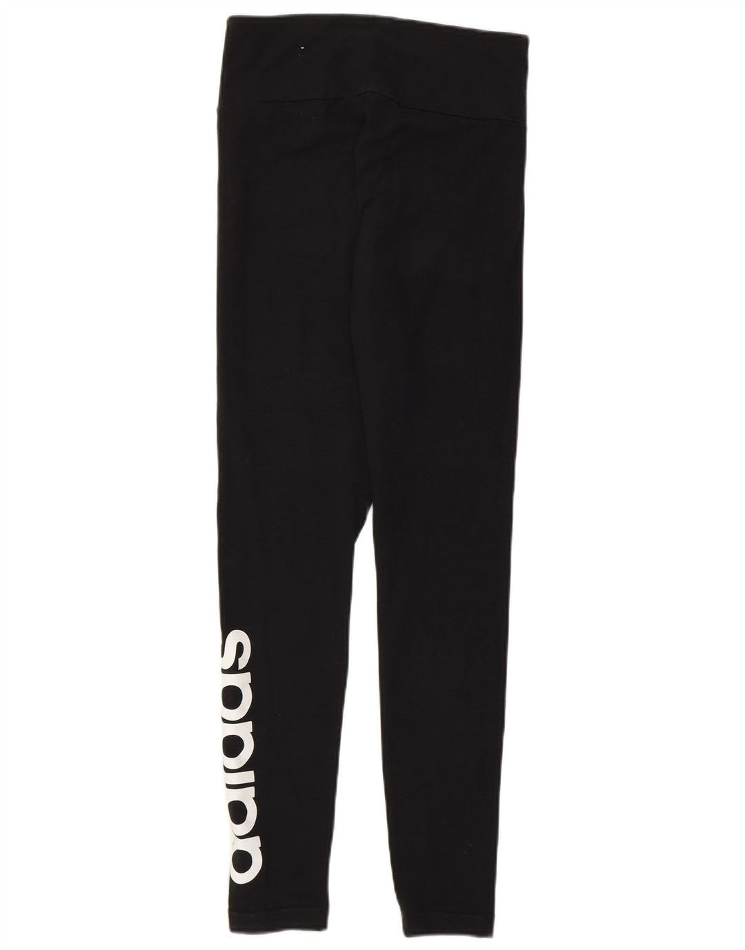 Adidas Leggings gráficos para mujer Reino Unido 8/10 Pequeño Algodón negro