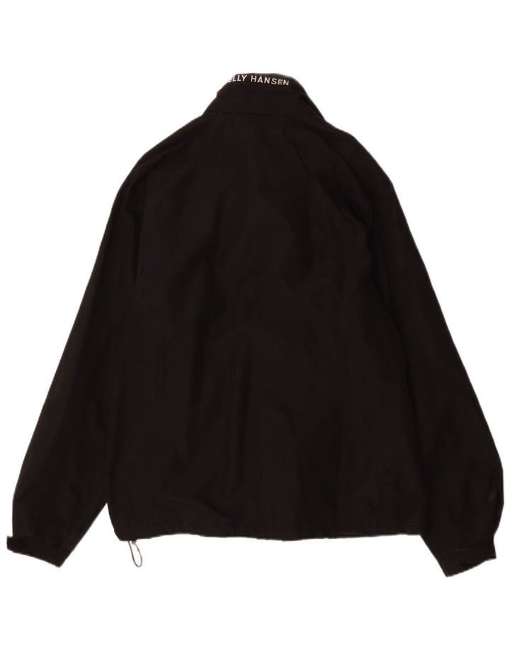 Helly Hansen Chaqueta impermeable gráfica para mujer Reino Unido 46 Grande Poliéster negro