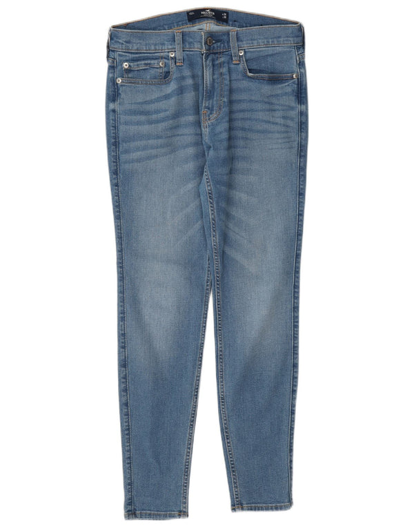 Vaqueros Hollister Super Skinny Mujer W30 L30 Algodón Azul