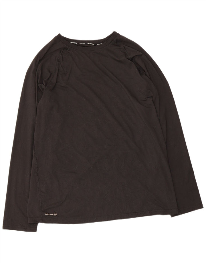 RUSSELL ATHLETIC Camiseta Hombre Manga Larga XL Gris Poliéster
