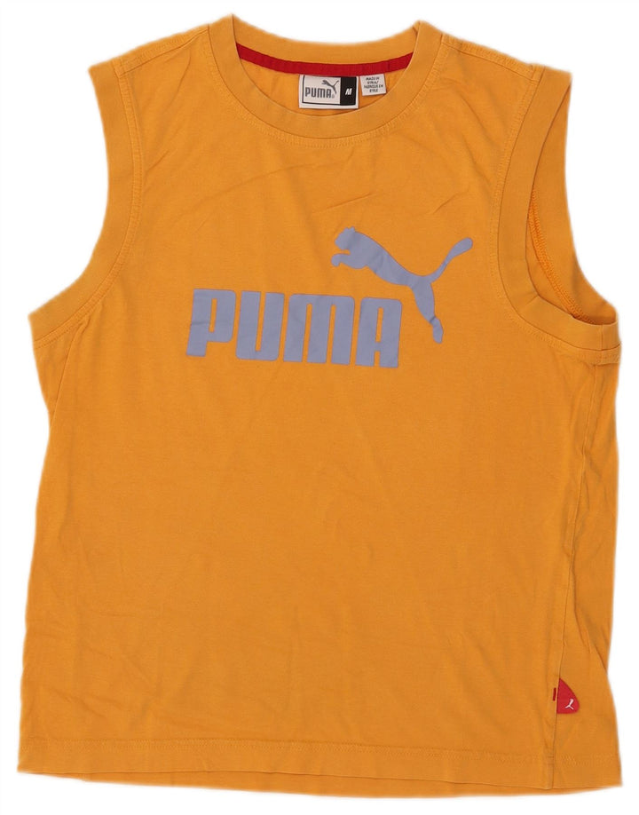 Camiseta Puma Graphic Vest Amarillo Medio |