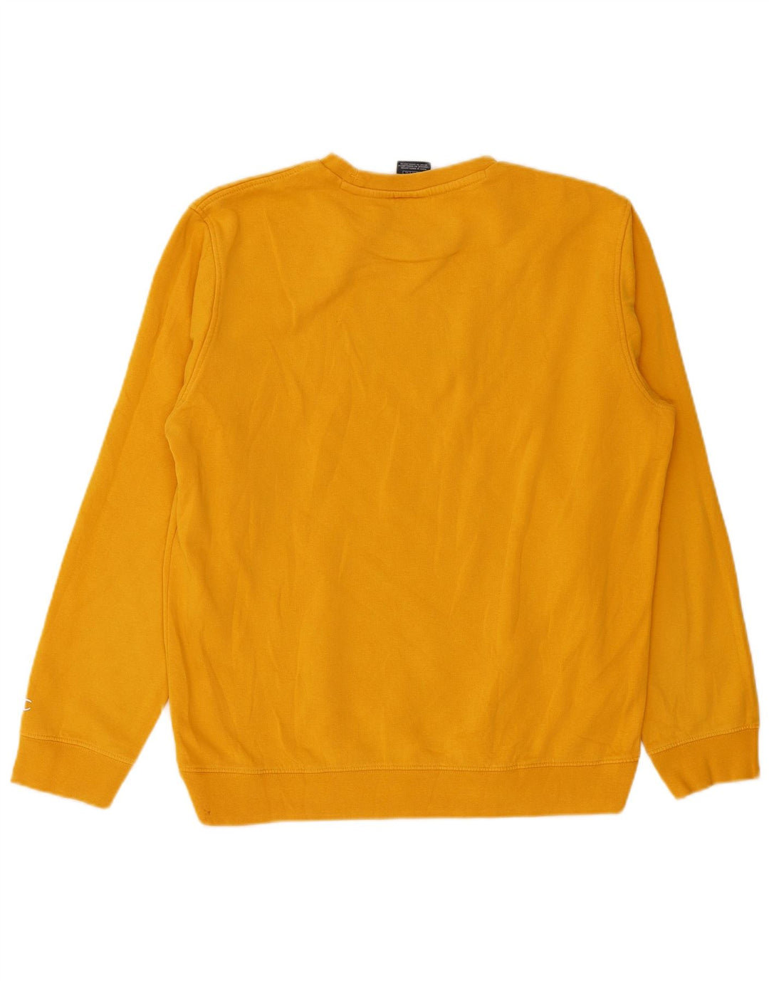 Champion Sudadera Gráfica para Hombre Jersey Grande De Algodón Amarillo