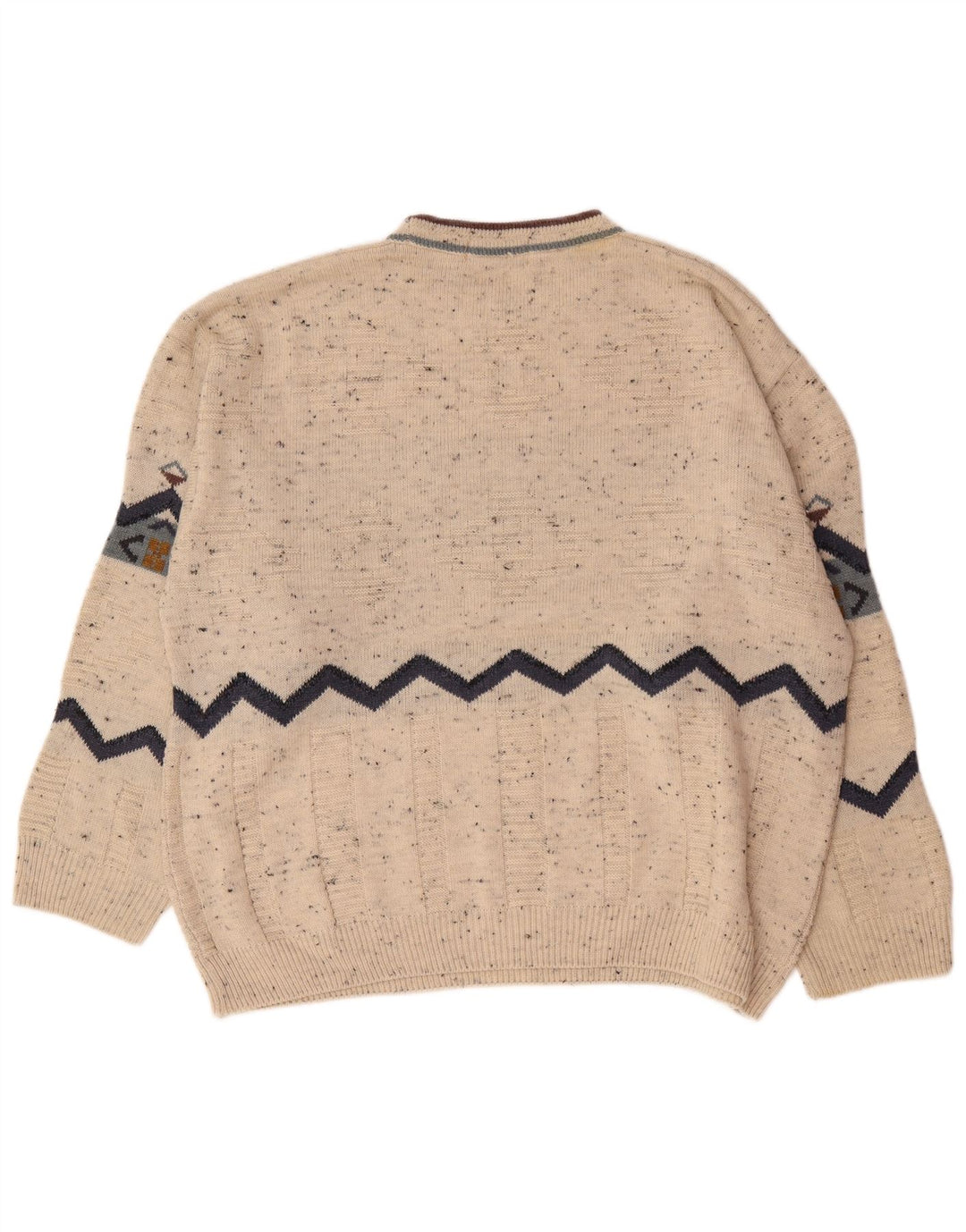 Marks & Spencer Suéter St. Michael con Cuello Redondo para Hombre XL Beige