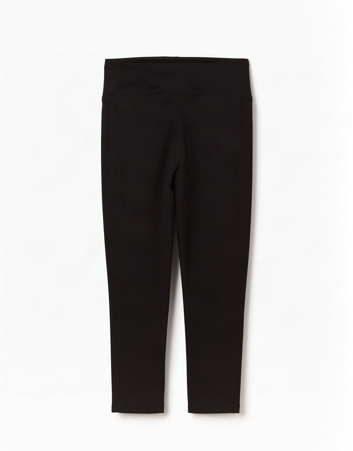 Nike Leggings Capri para Mujer UK 44 Mediano Negro Poliéster