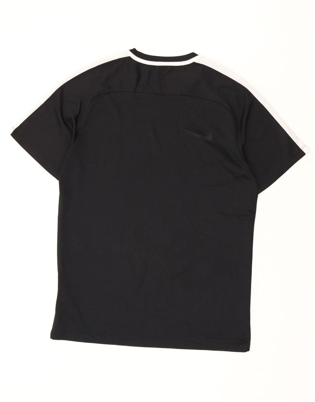 Camiseta Nike Dri Fit para hombre Top poliéster negro mediano