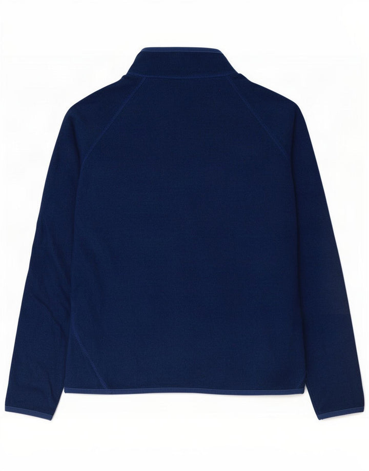 Eddie Bauer Chaqueta de chándal para mujer UK 44 Poliéster azul medio