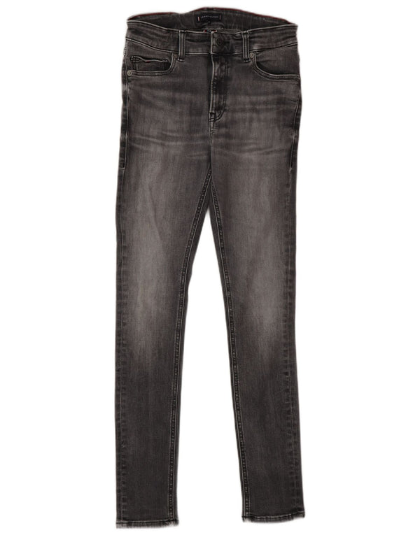 Tommy Hilfiger Vaqueros pitillo para niños 13-14 años W26 L29 Algodón gris