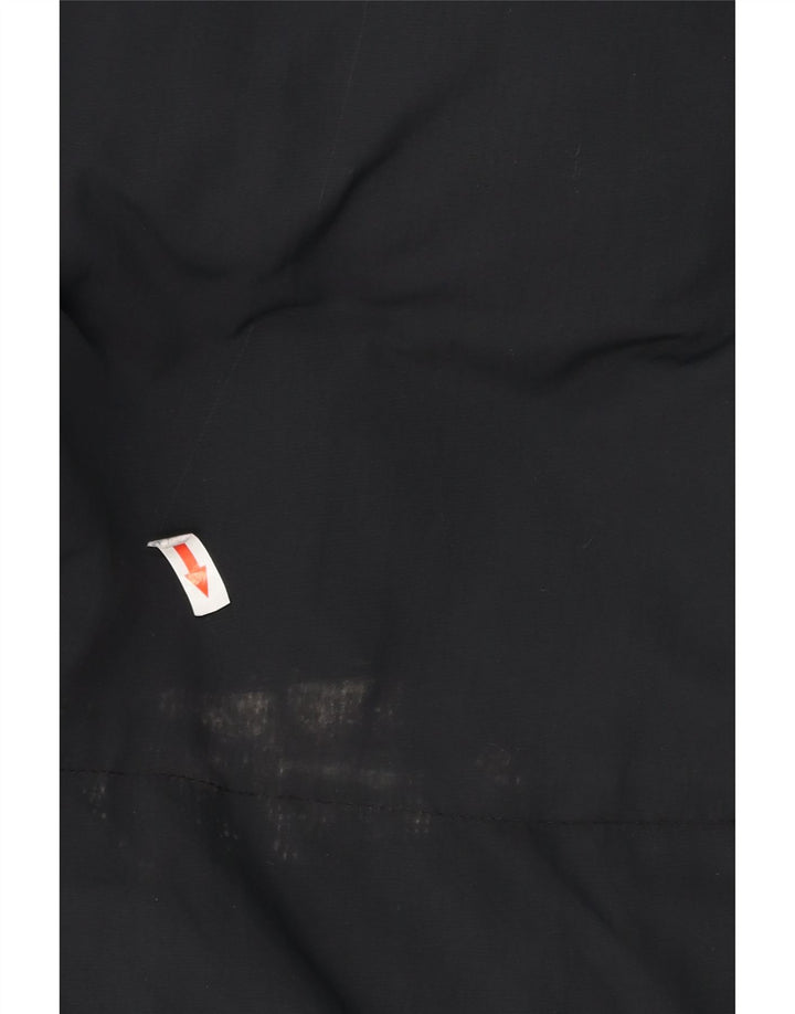 Levi's Parka con capucha para hombre, talla 38, talla mediana, poliamida negra
