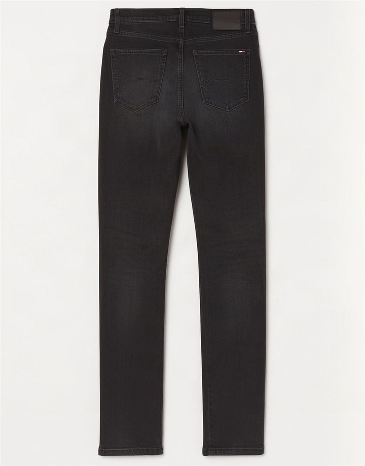 Vaqueros ajustados para mujer Tommy Hilfiger W30 L34 Algodón negro