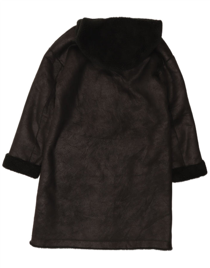 Abrigo Sherpa reversible para mujer Gina EU 42/44 Poliéster negro grande