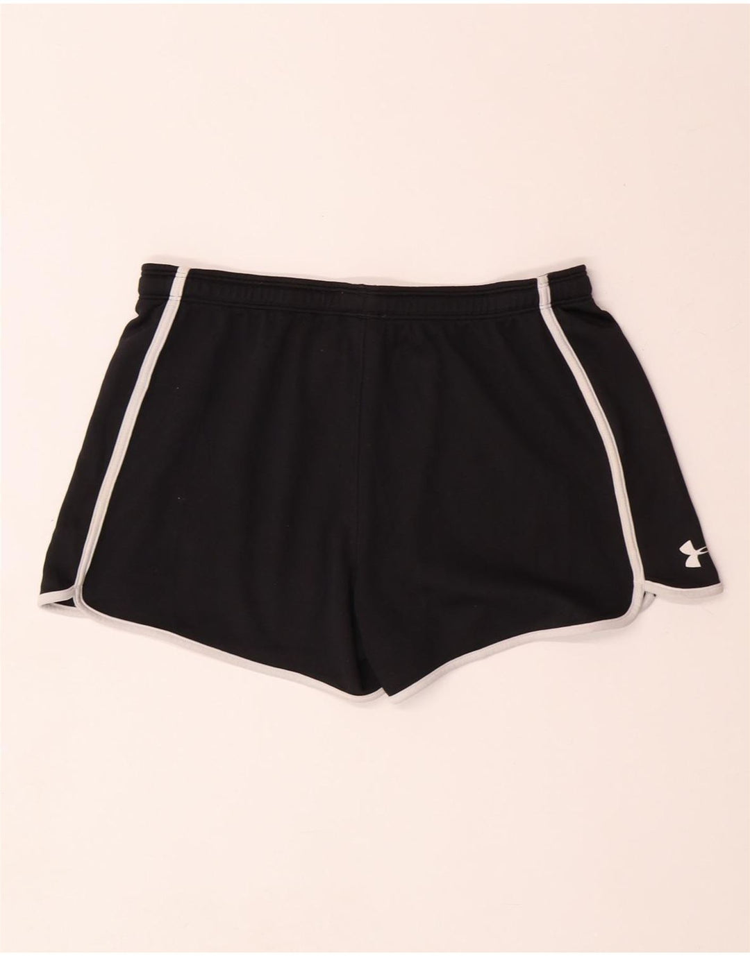 UNDER ARMOUR Pantalones cortos deportivos con gráfico Heat Gear para mujer, Reino Unido 40, mediano, negro