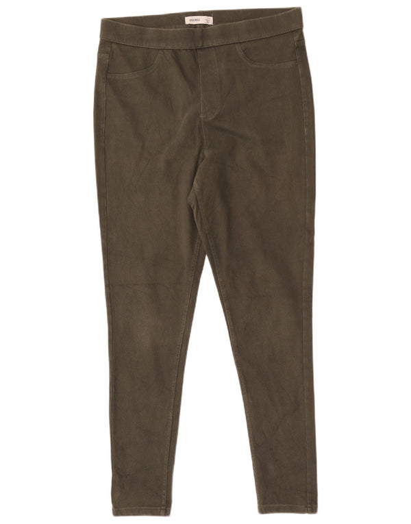 Marks & Spencer Pantalones Jegging Casuales para Mujer UK 14 Medium W30 L27 Caqui