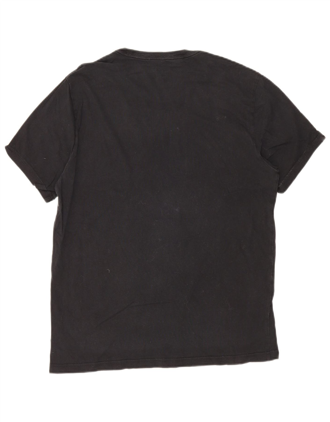 CONVERSE Camiseta gráfica para hombre Top de algodón azul marino mediano