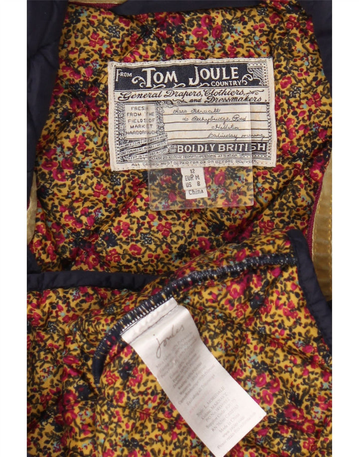 Tom Joule Chaqueta acolchada para mujer UK 40 Mediana Azul marino Poliamida