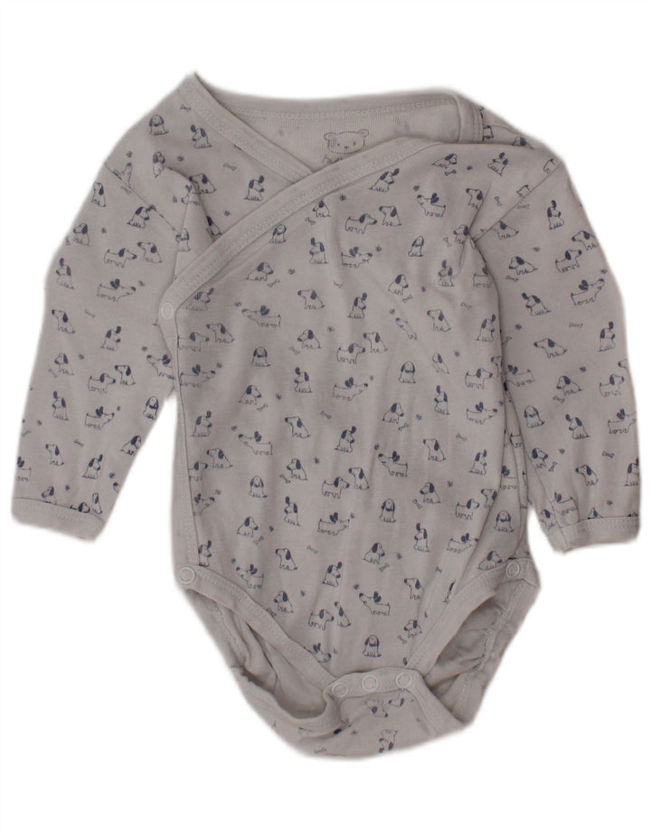 VINTAGE Body gráfico para bebés de 0 a 3 meses, color blanco