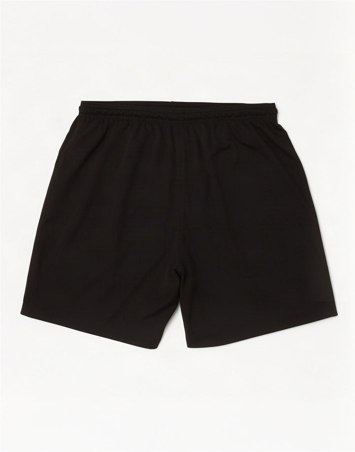 Nike Pantalones cortos deportivos Dri Fit Slim para hombre, 2XL, poliéster negro